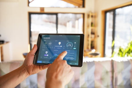 smart home tablet