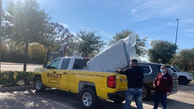 CSISD Mattress Donation Photo