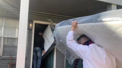 CSISD Mattress Donation Photo